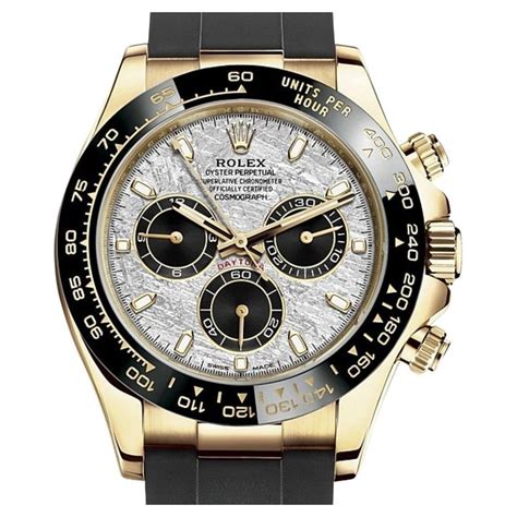 rolex daytona 116518ln yellow gold|rolex meteorite daytona price.